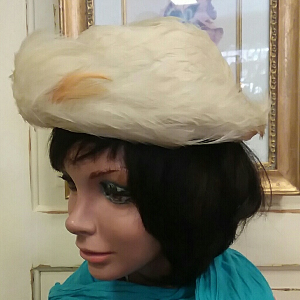 Vintage Feather Hat
